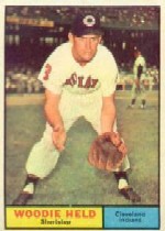 1961 Topps Baseball Cards      060      Woody Held